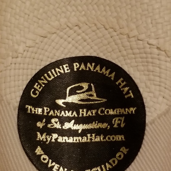 Hand woven "Panama" hat - Picture 7 of 8